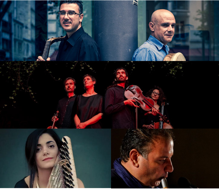 Capture d’écran des musiciens du projet Ma_Jara